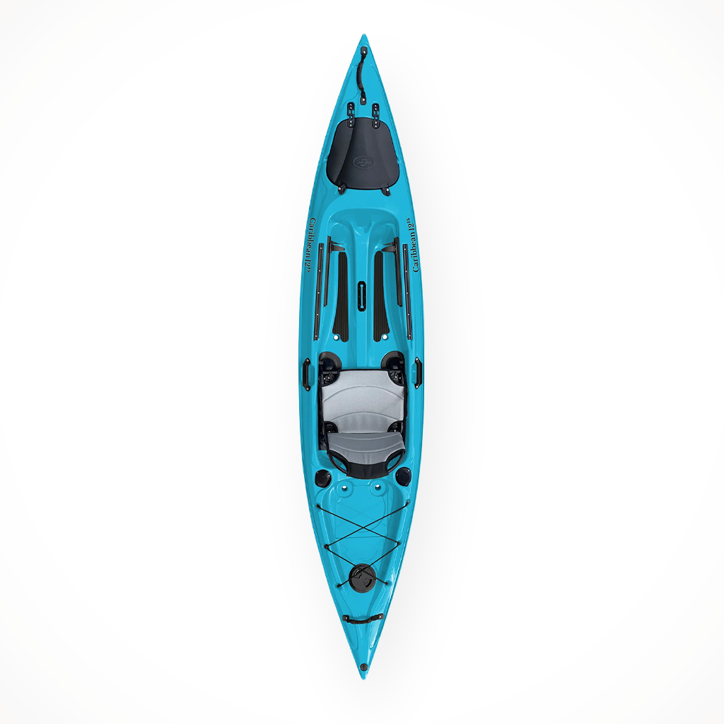 Product image: Eddyline Caribbean 12 FS 2025 Teal Top Alt.