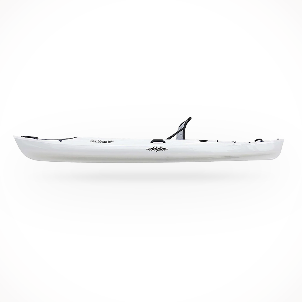 Product image: Eddyline Caribbean 12 FS 2025 White, shown in primary marketing view.