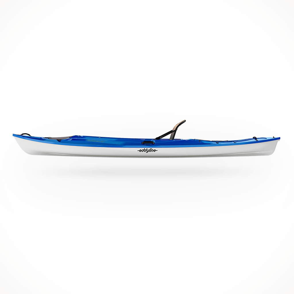 Product image: Eddyline Caribbean 14 FS 2025 Saphire Blue, shown in primary marketing view.