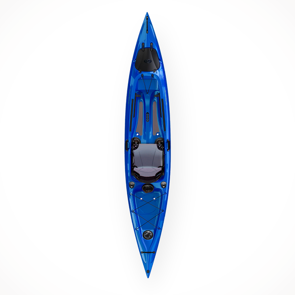 Product image: Eddyline Caribbean 14 FS 2025 Saphire Blue Top Alt.