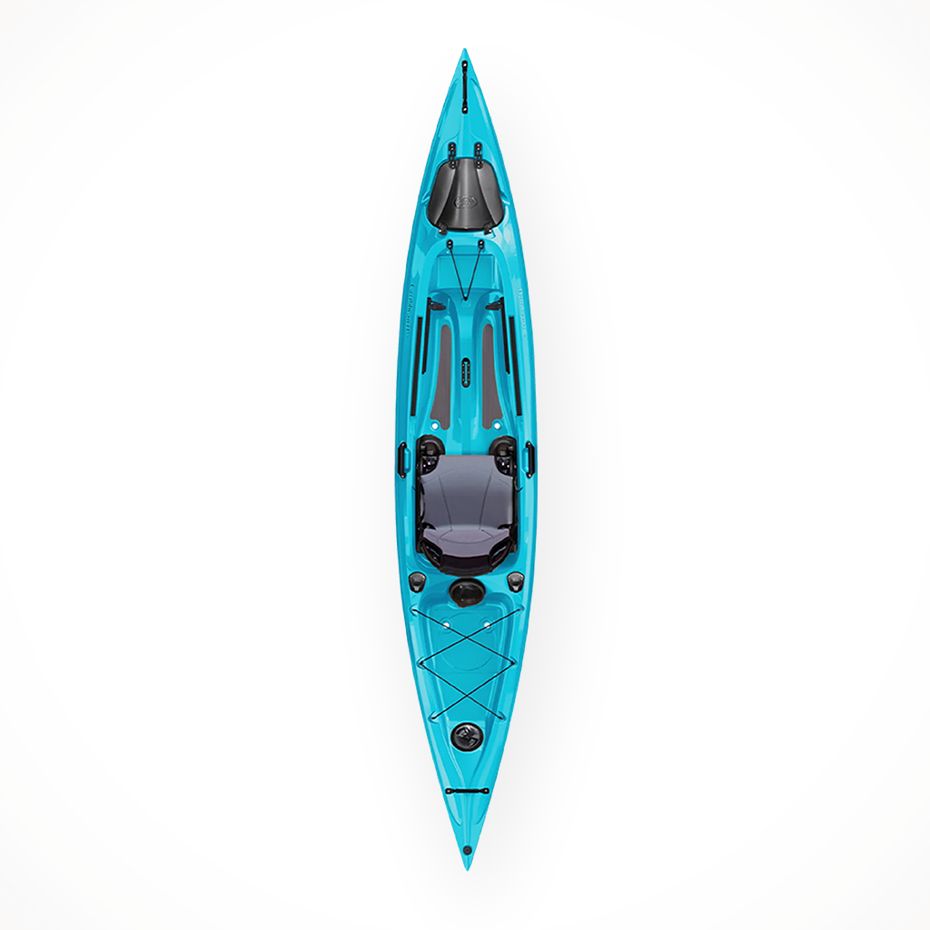 Product image: Eddyline Caribbean 14 FS 2025 Teal Top Alt.
