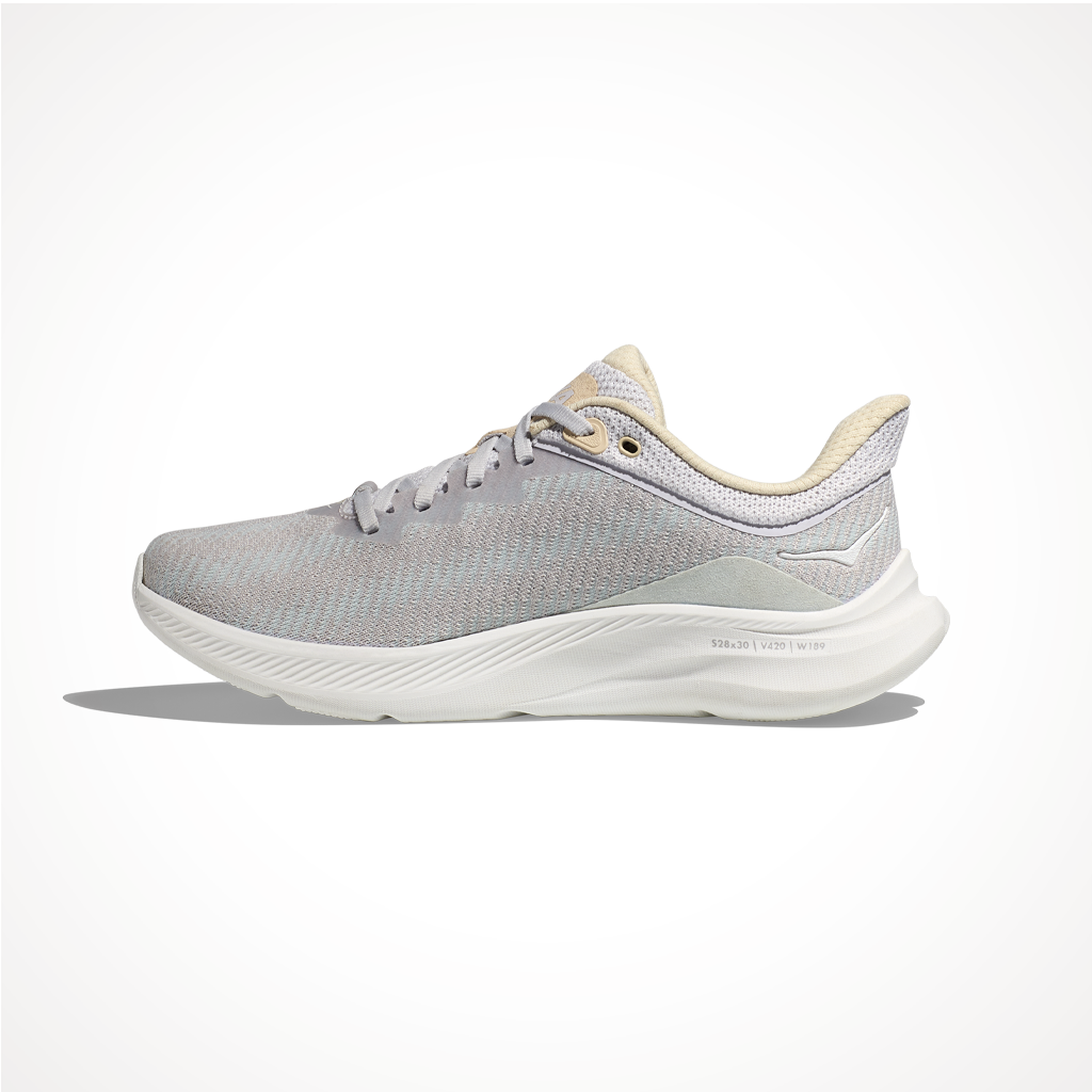 Product image: Footwear Hoka Womens Solimar Nimbus Cloud Shortbread Side 2.