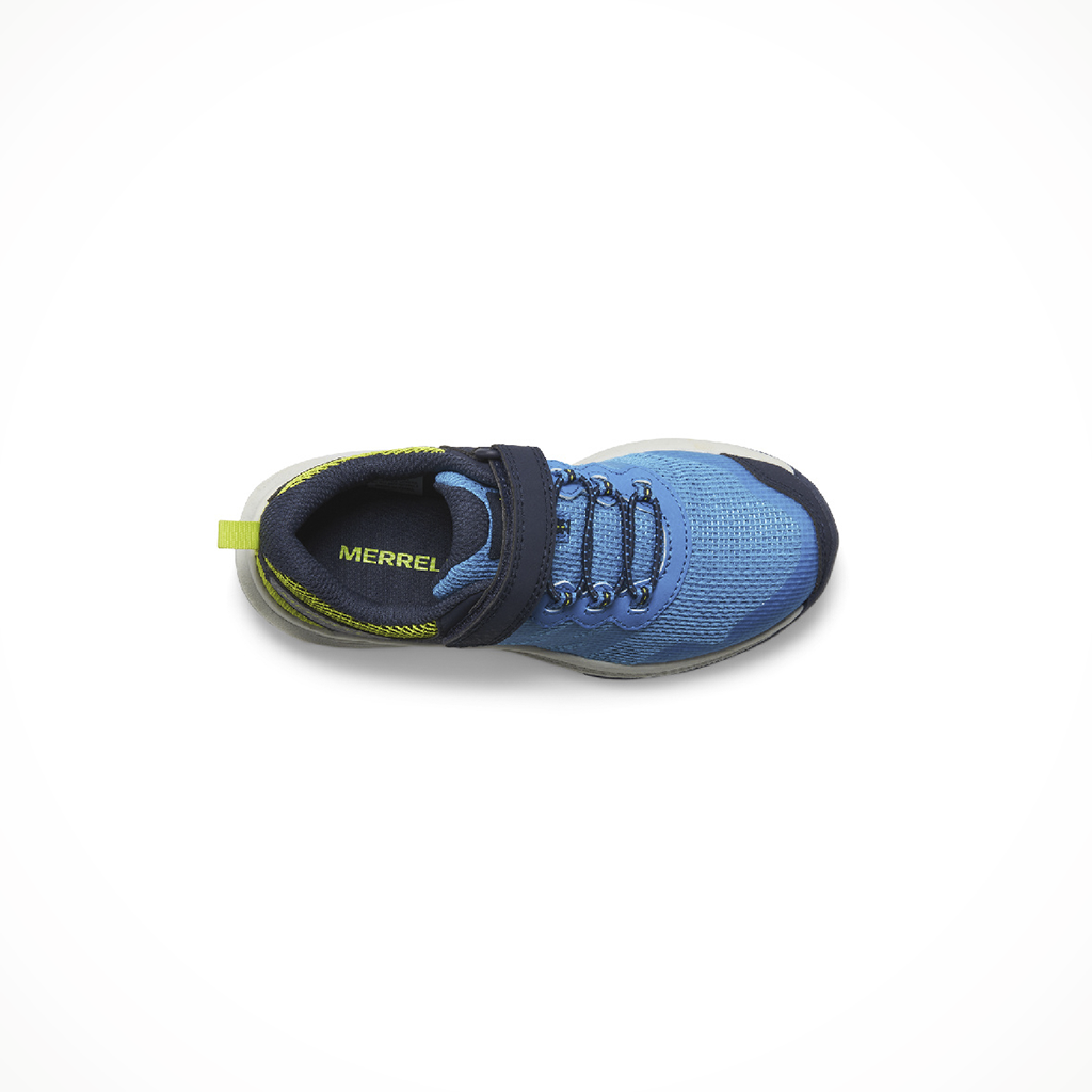 Product image: Footwear Merrell Kids Nova 3 Blue, shown from above.