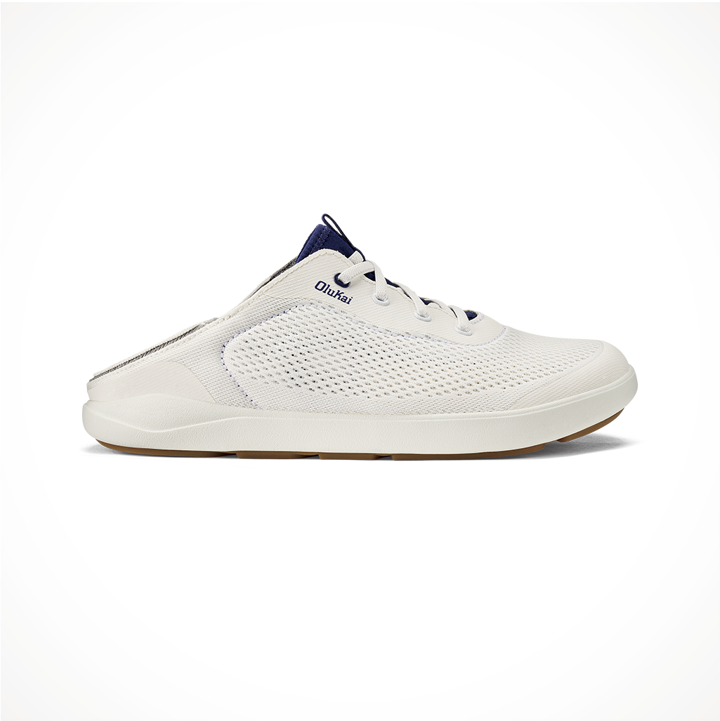 Product image: Footwear Olukai Mens Moku Pae Bright White Pacifica Side 2.