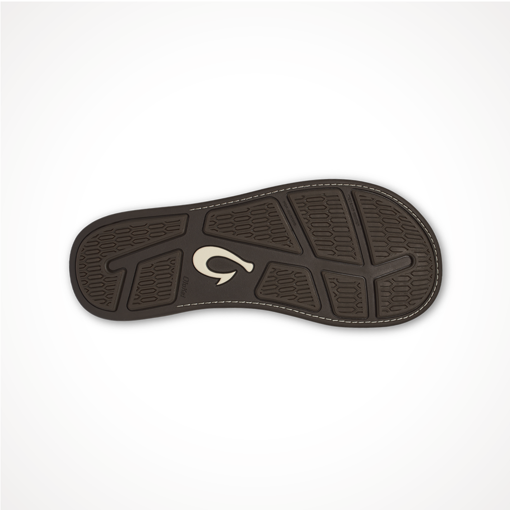 Product image: Footwear Olukai Mens Tuahine Golden Sand, showing the outsole tread pattern.