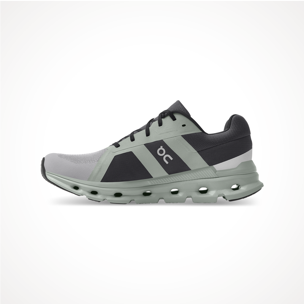Product image: Footwear On Mens Cloudrunner Alloy Moss Side 2.