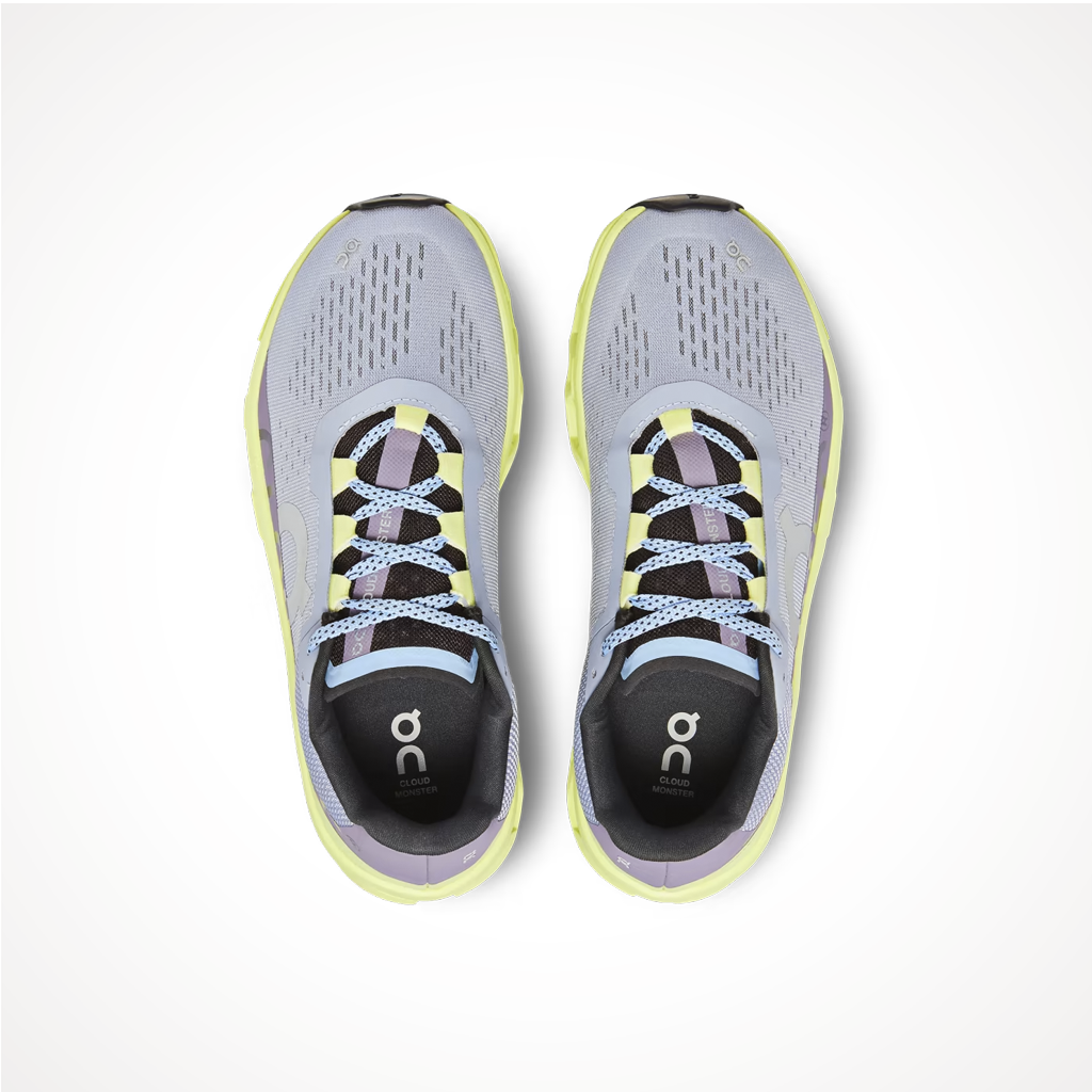 Product image: Footwear On Womens Cloudmonster Nimbus Hay, shown from above.
