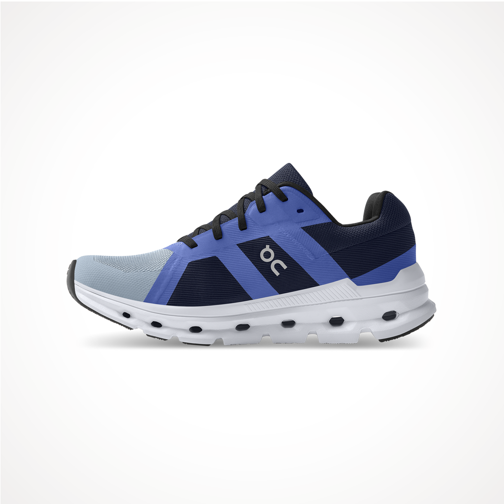Product image: Footwear On Womens Cloudrunner Chambray Midnight Side 2.