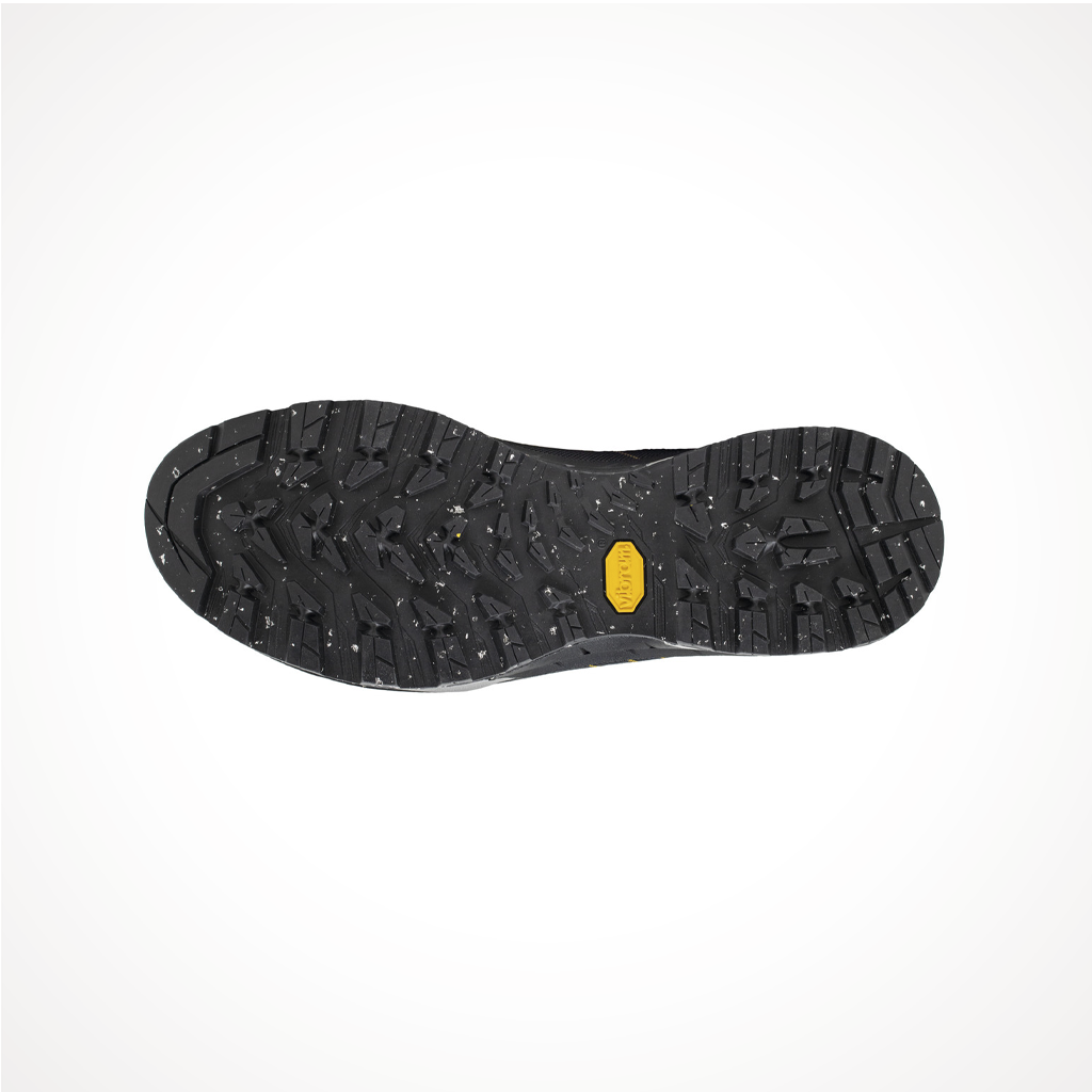 Product image: Footwear Scarpa Mens Mescalito TRK Planet GTX Grey Curry, showing the outsole tread pattern.