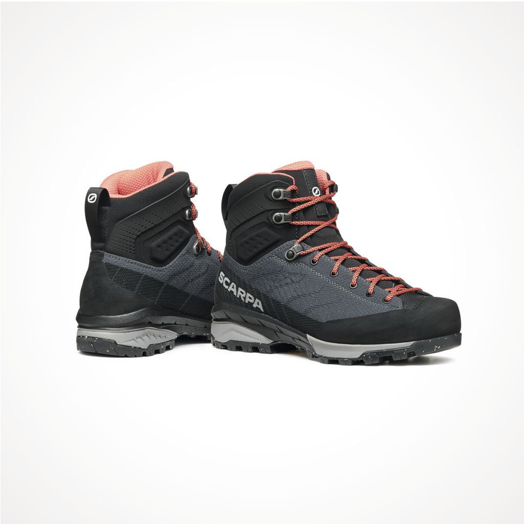 Product image: Footwear Scarpa Womens Mescalito TRK Planet GTX Grey Coral ISO 2.