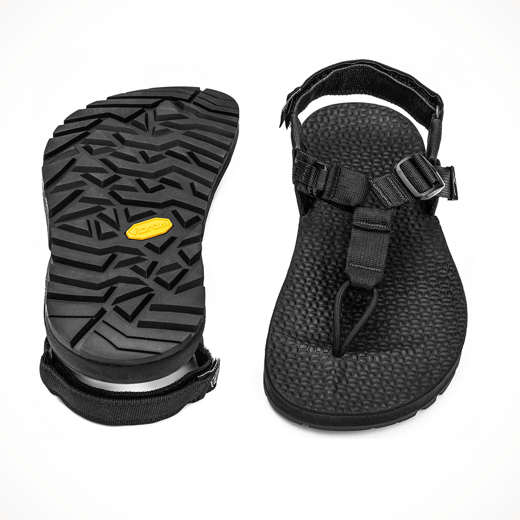 Product image: Footwear Unisex Bedrock Sandals Cairn 3D Adventure Sandals Black.