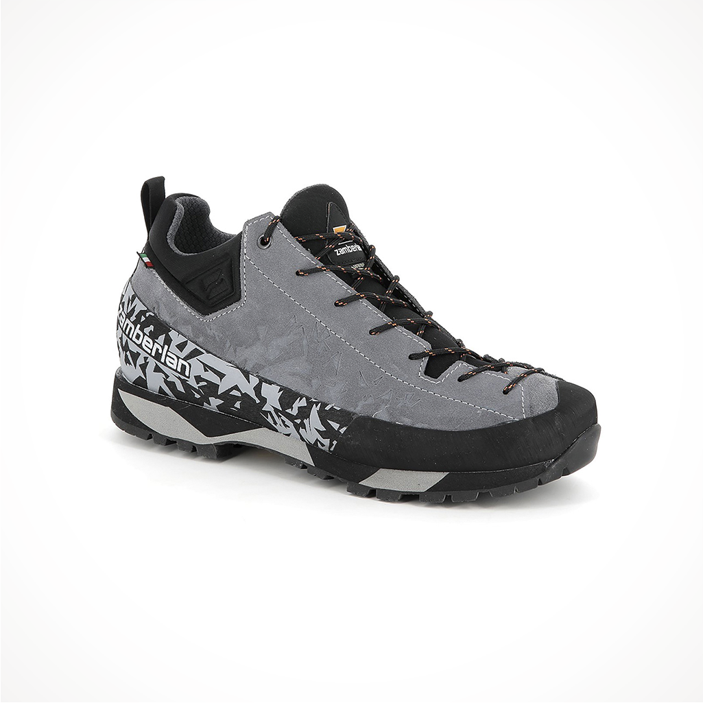 Product image: Footwear Zamberlan Mens Salathe GTX RR Dark Grey, shown from a three-quarter angled view.