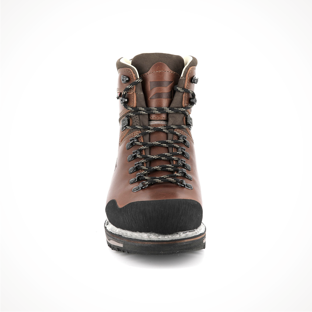 Product image: Footwear Zamberlan Mens Tofane NW GTX RR Waxed Brick, shown from the front.