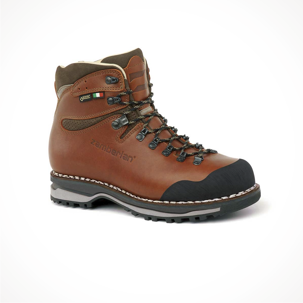Product image: Footwear Zamberlan Mens Tofane NW GTX RR Waxed Brick, shown from a three-quarter angled view.