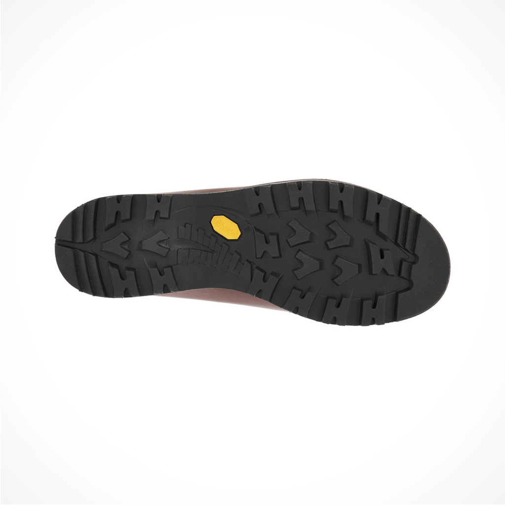 Product image: Footwear Zamberlan Mens Tofane NW GTX RR Waxed Brick, showing the outsole tread pattern.