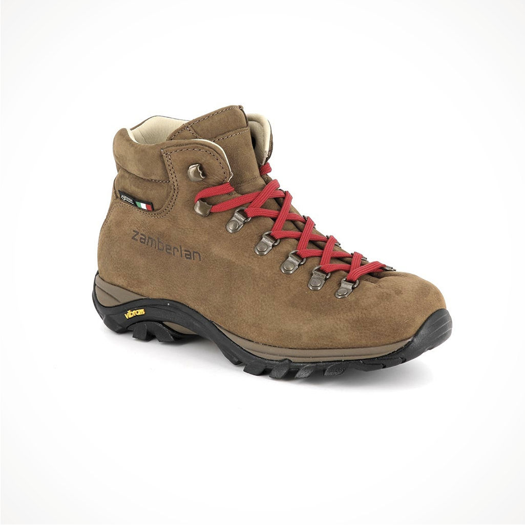 Product image: Footwear Zamberlan Womens Trail Lite EVO GTX Brown, shown from a three-quarter angled view.