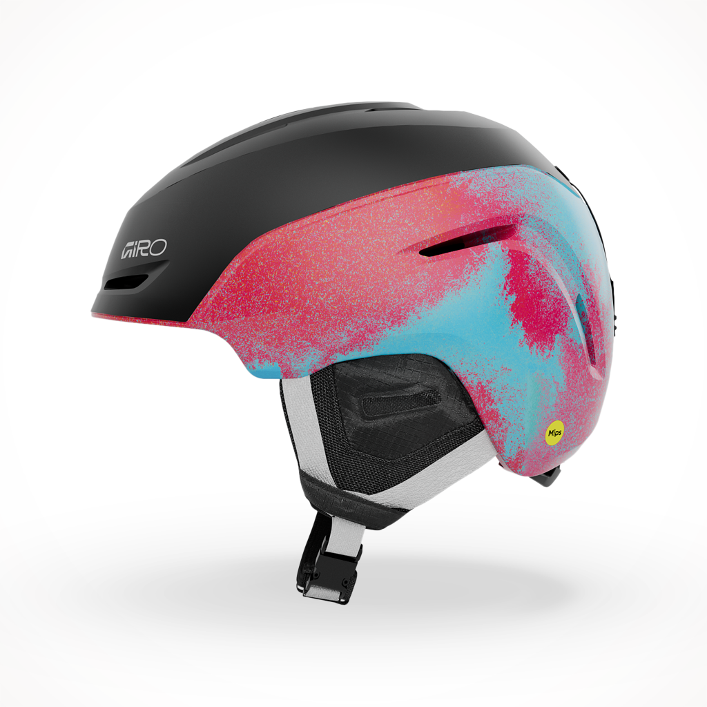 Product image: Giro Neo Jr.Mips Helmet Matte Black Multi Kids 2025, shown in primary marketing view.