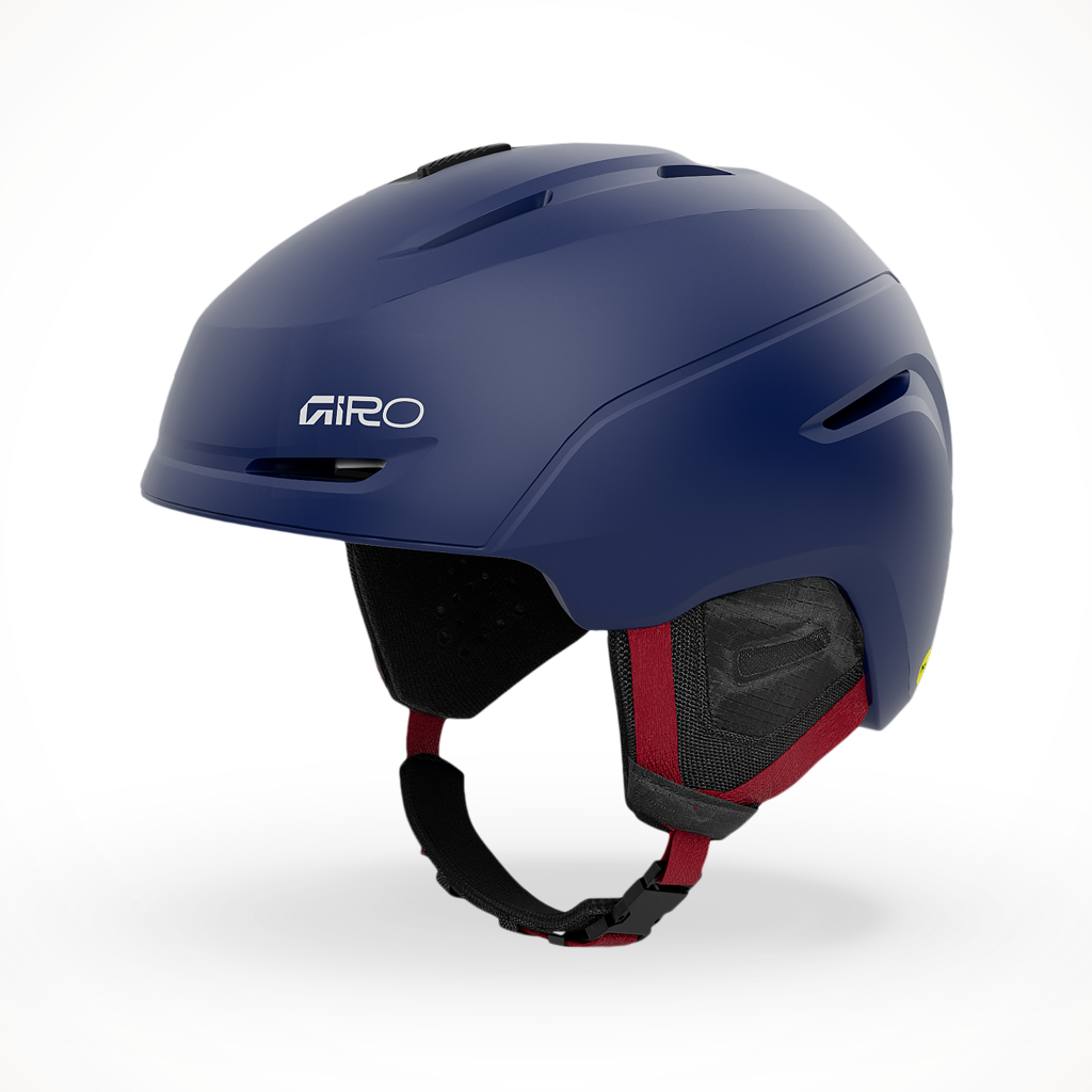 Product image: Giro Neo Jr.Mips Helmet Matte Blue Matte red Kids 2025, shown in primary marketing view.