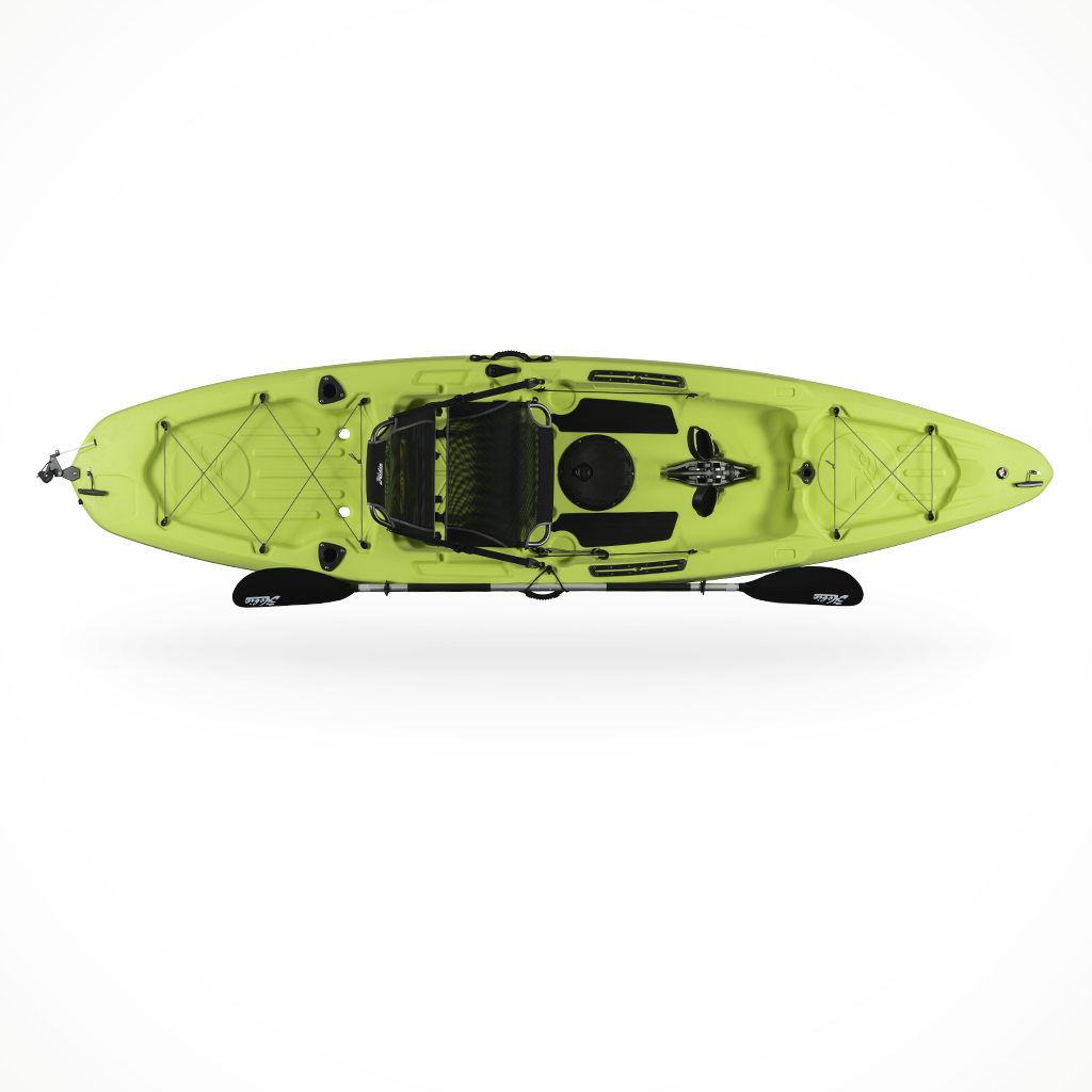 Product image: Hobie Mirage Passport 12.0 R Seagrass Green, shown from above.