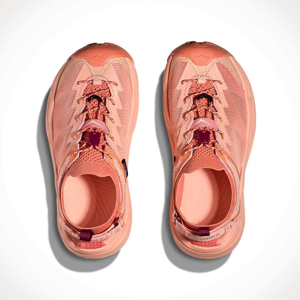 Product image: Hoka Hopara 2 Dry Clay feldspar Womens 2025, shown from above.