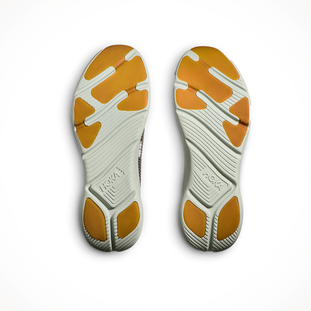 Product image: Hoka Mens Solimar Slate Forest Cover, showing the outsole tread pattern.