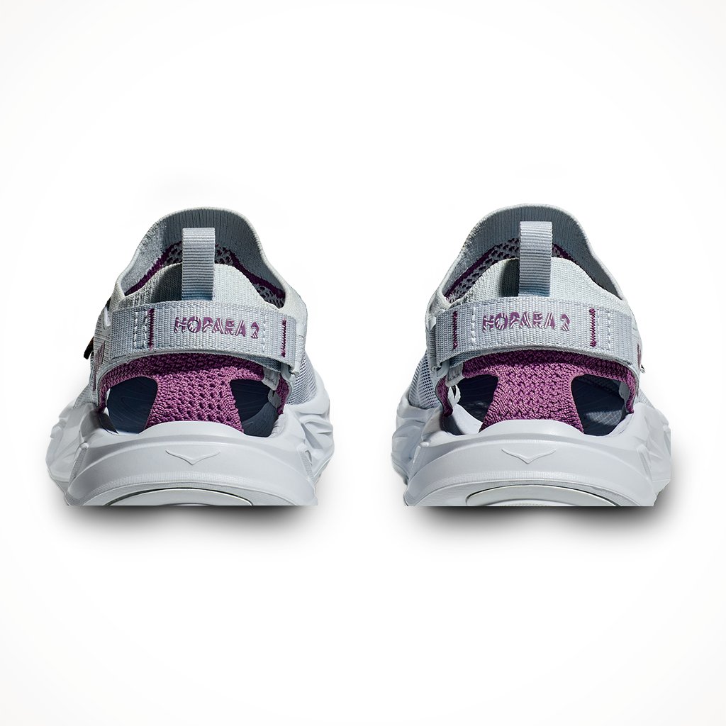 Product image: Hoka Womens Hopara2Illusion Amethyst, shown from the back.