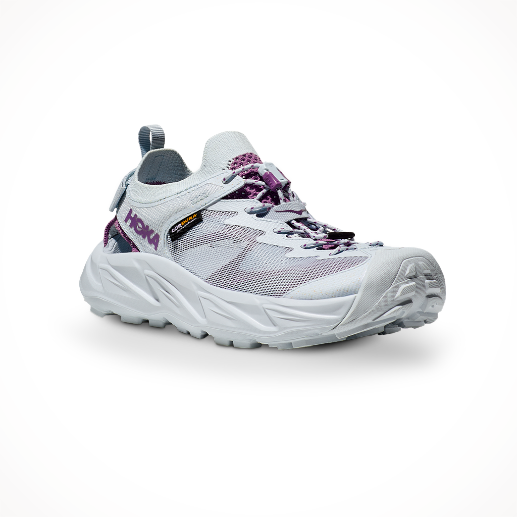 Product image: Hoka Womens Hopara2Illusion Amethyst, shown from a three-quarter angled view.