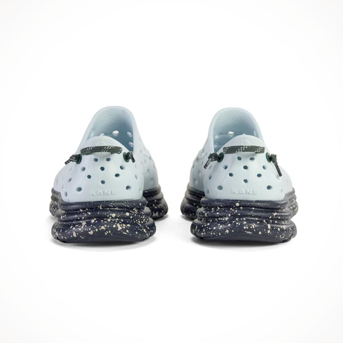 Product image: KANE Revive Dusty Blue Navy Speckle 2026, shown from the back.
