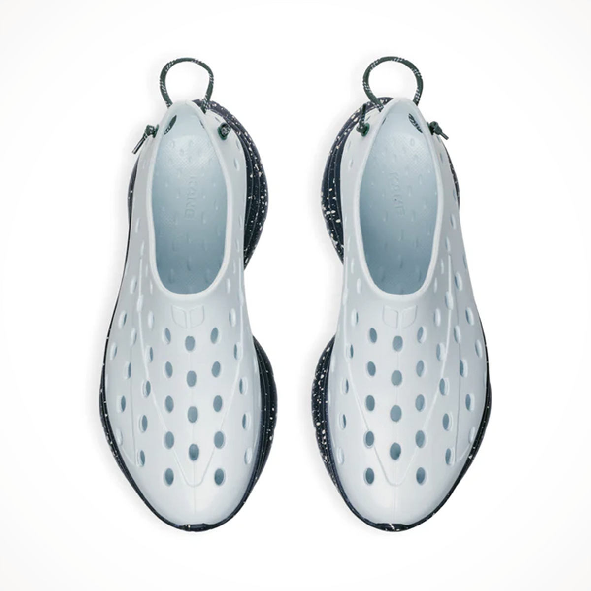 Product image: KANE Revive Dusty Blue Navy Speckle 2026, shown from above.