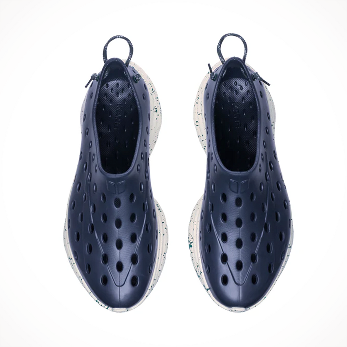 Product image: KANE Revive Navy Gardenia Speckle 2026, shown from above.