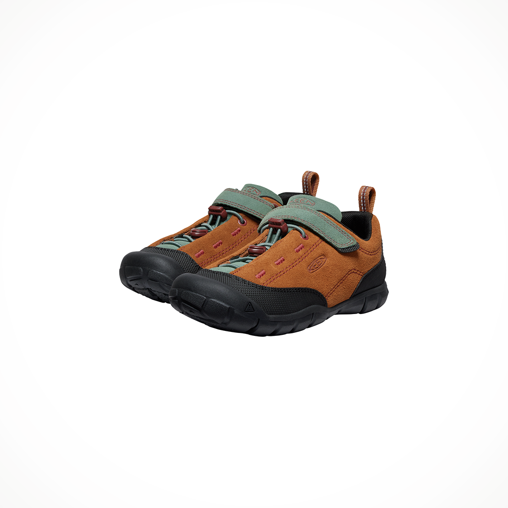 Product image: Keen Jasper II Keen Maple Dark F Orest kids 2026, shown as a pair.