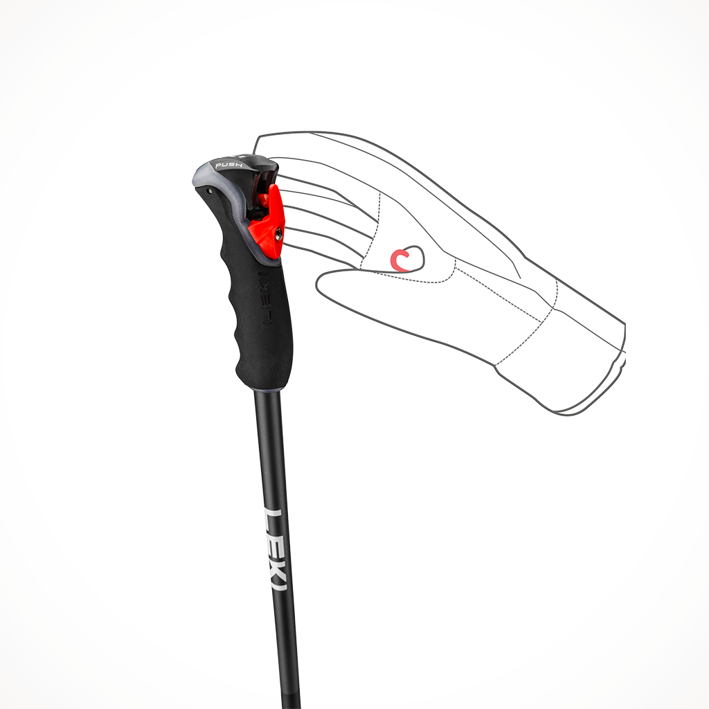 Product image: Leki Peak Vario 3D Ski Pole 2025 Hand.