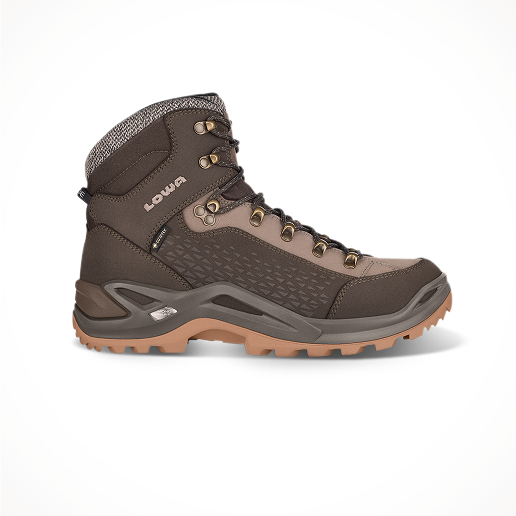 Product image: Lowa Mens Renegade Warm GTX Mid Boot Slate Cove, shown in primary marketing view.