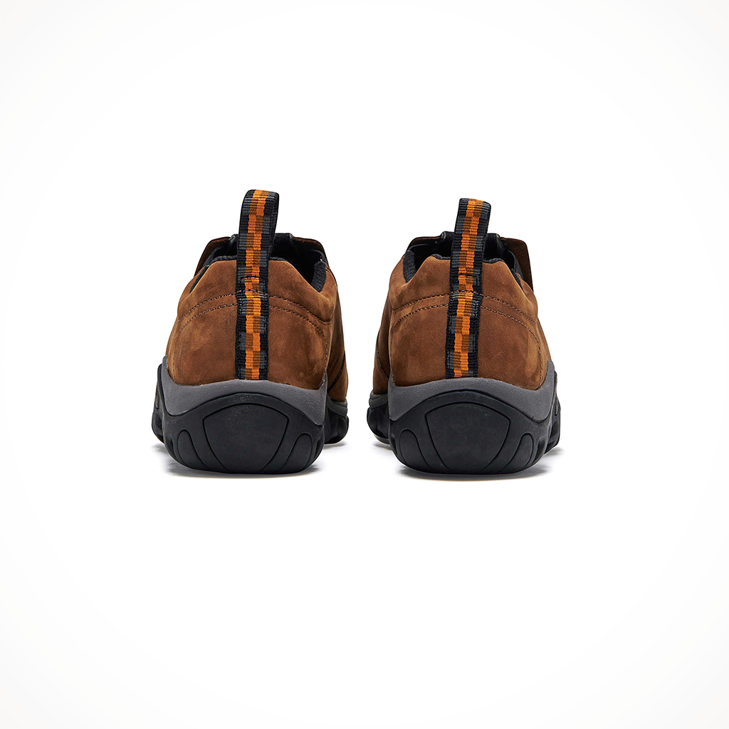 Product image: Merrell Mens Jungle Moc Brown Rear.