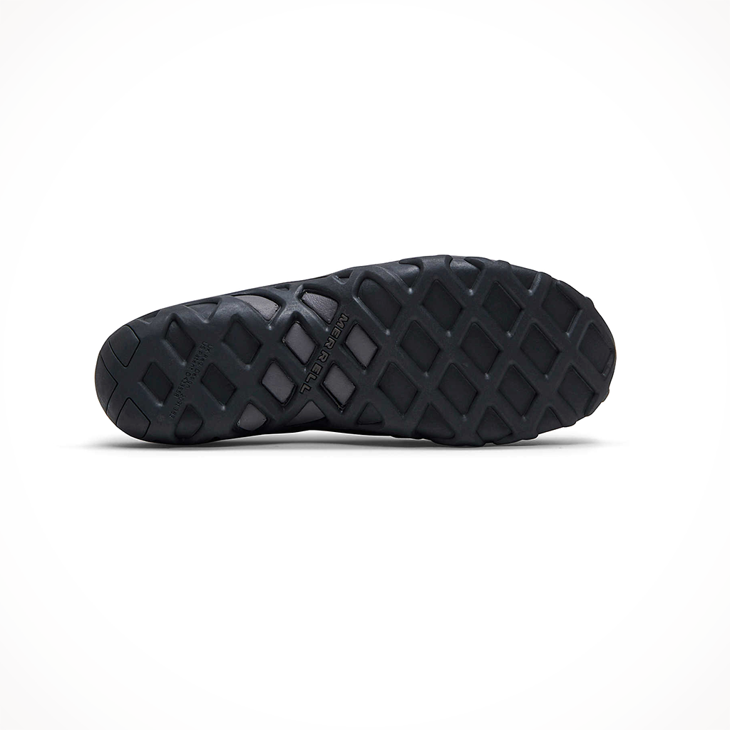 Product image: Merrell Mens Jungle Moc Brown, showing the outsole tread pattern.