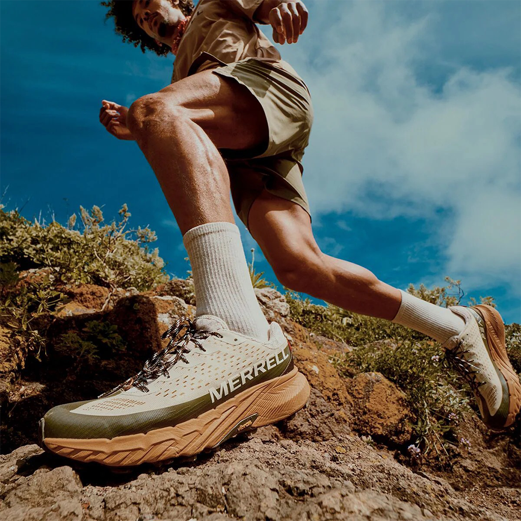 Product image: Merrell Mens Agility Peak5Oyster Olive Lifestyle2.