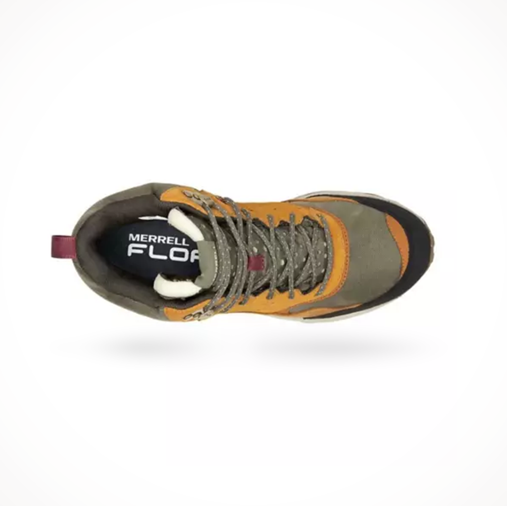 Product image: Merrell Mens Speed Solo Mid WP Spice, shown from above.