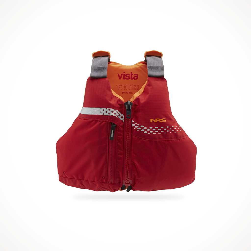 Product image: NRS Vista Youth PFD Red.