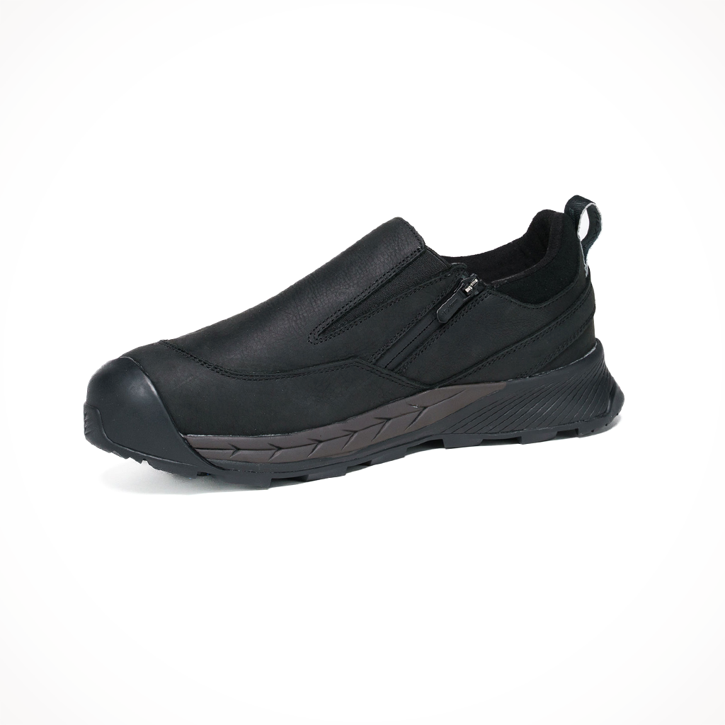 Product image: Nex Grip Mens Ice Stoneham Black, side profile view.