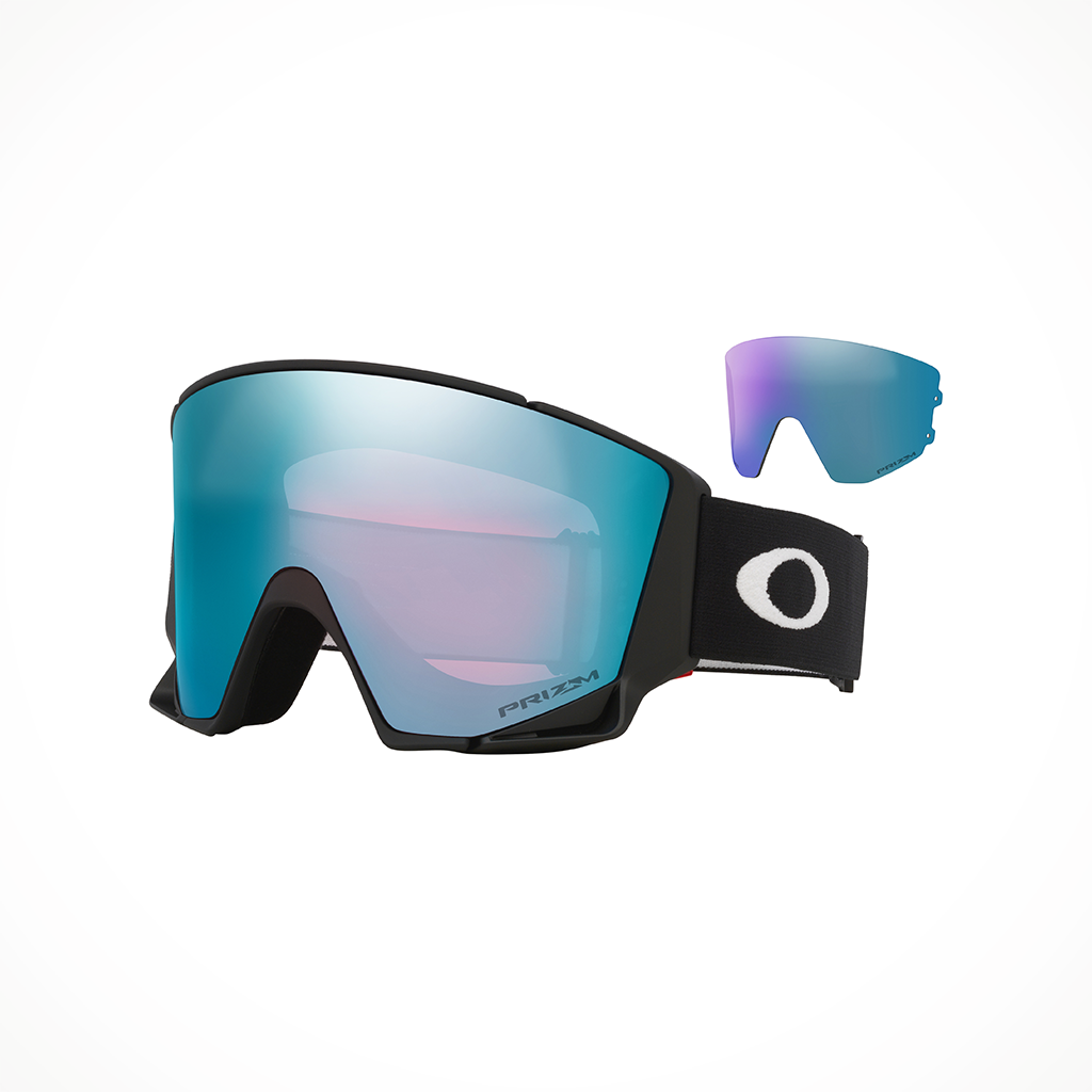 Product image: Oakley F Low Scape L Matte Black Prizm Sapphire Alt1.