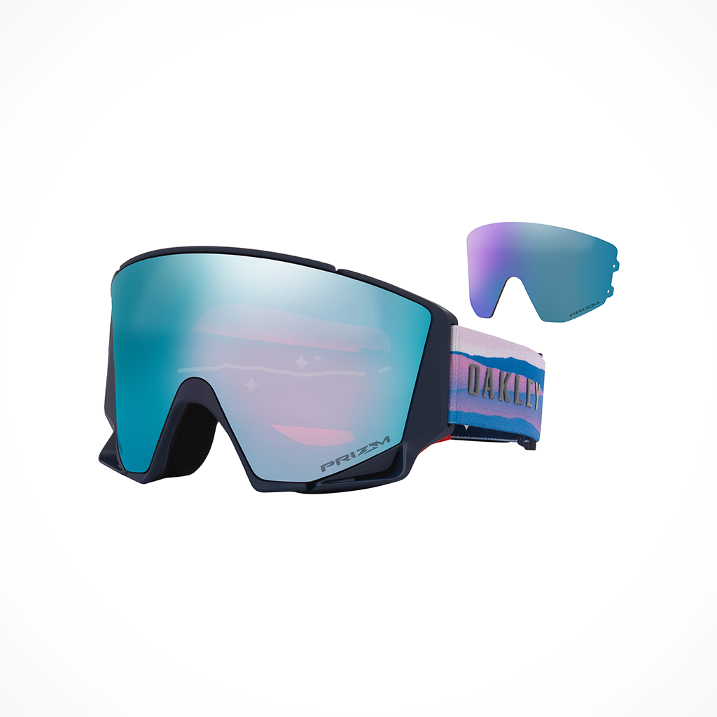 Product image: Oakley F Low Scape M Mikeala Shiffrin Prizm Sapphire Alt1.