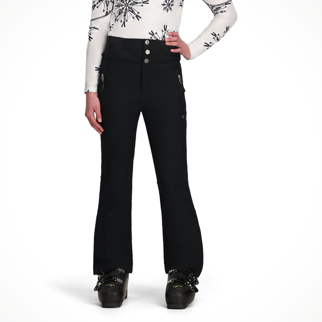 Product image: Obermeyer Jolie Softshell Pant Blk Girls 2025 alt1.