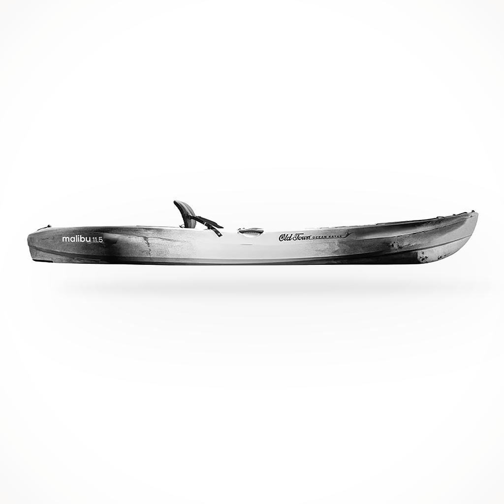 Product image: Ocean Kayak Malibu 11 5 2025 Cinder, shown in primary marketing view.