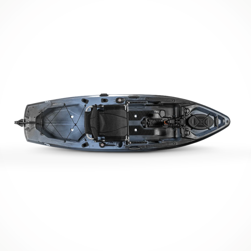 Product image: Old Town Sportsman PDL 106 Steel Blue 2026, shown from above.