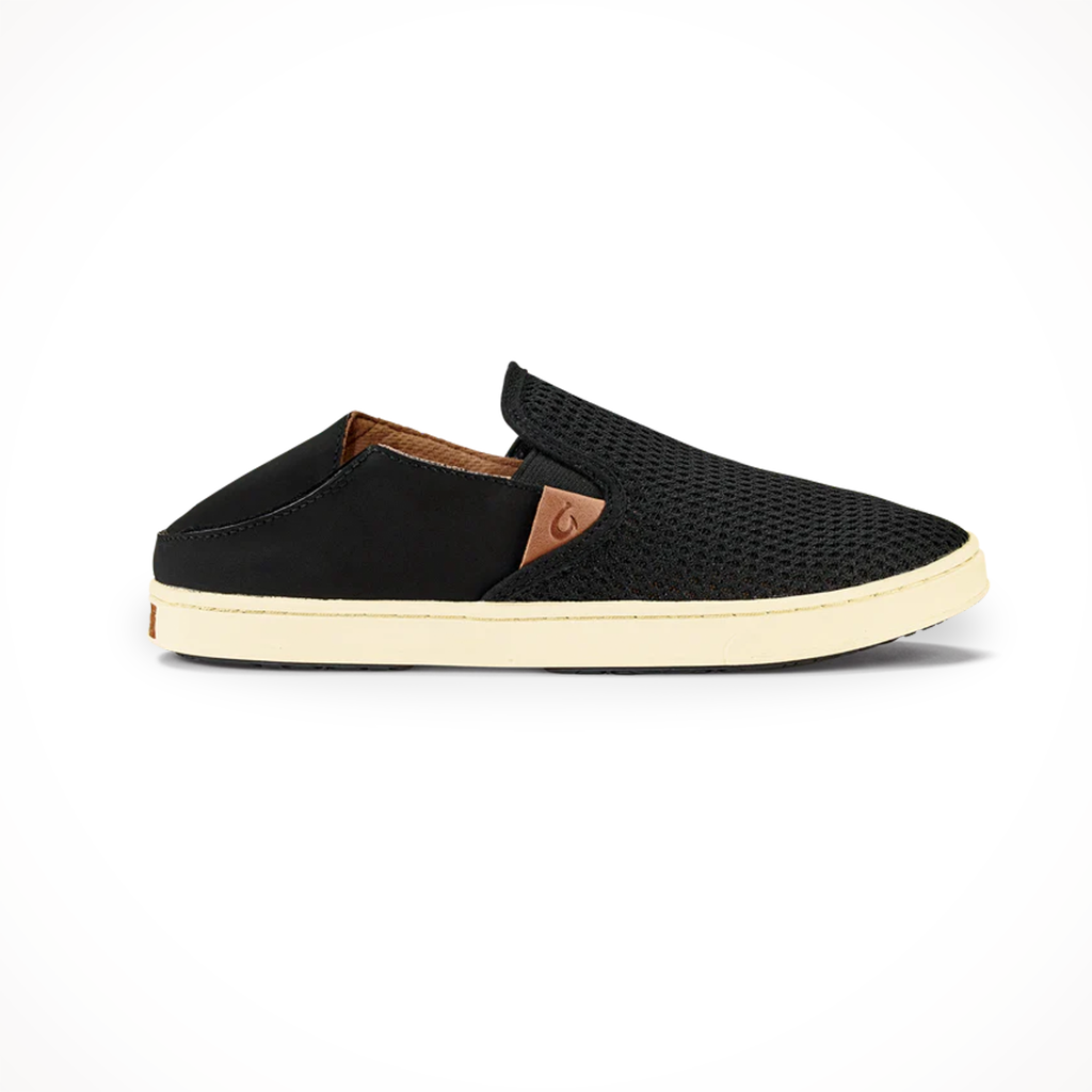 Product image: Olukai Womens Pehuea Black Slide.