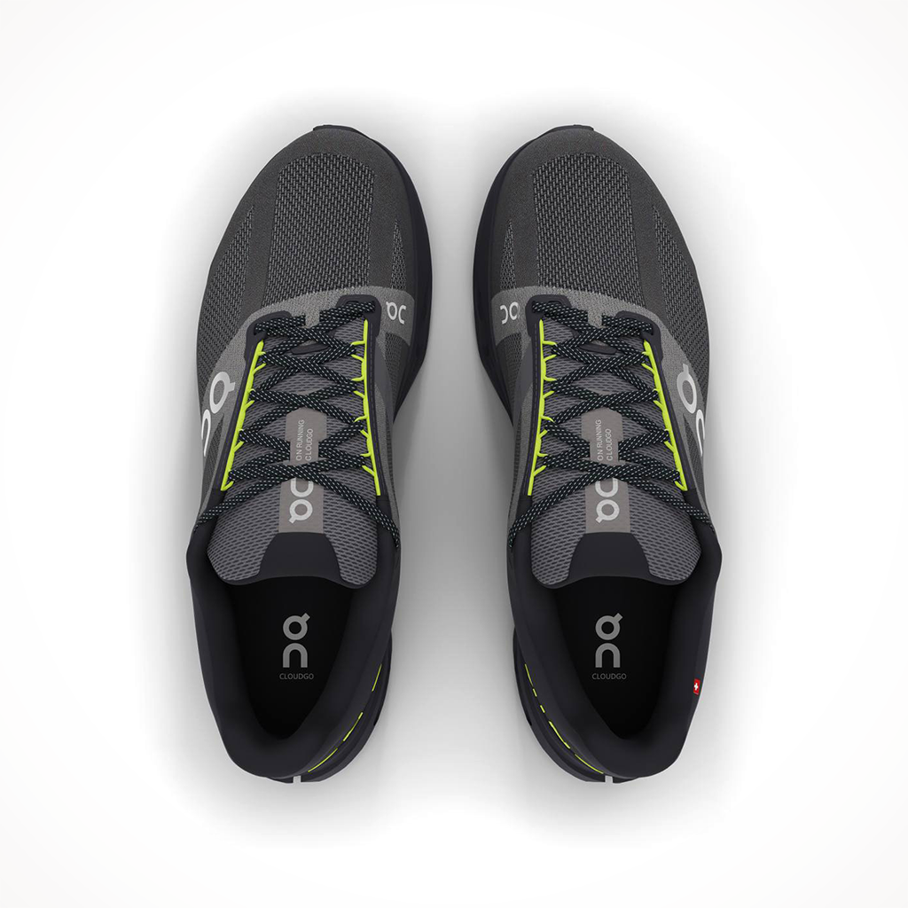 Product image: On Cloudsurfer Next black iron Mens 2024, shown from above.