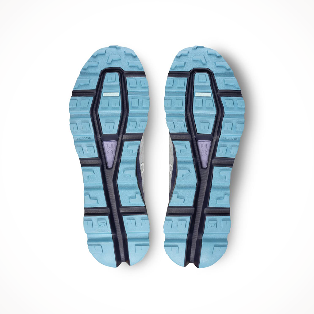 Product image: On Mens Cloudvista Navy Wash, showing the outsole tread pattern.