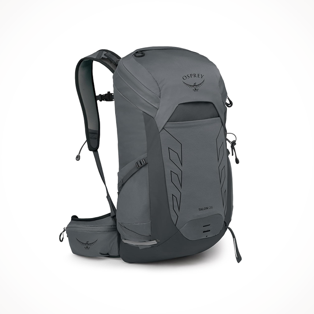 Product image: Osprey Talon 26 Phantom Grey Charcoal, shown in primary marketing view.
