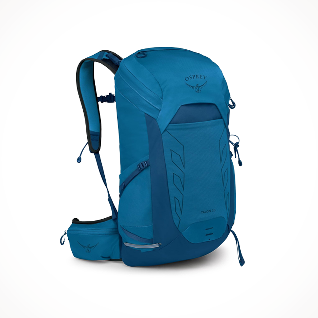 Product image: Osprey Talon 26 Scoria Blue Night Shift, shown in primary marketing view.
