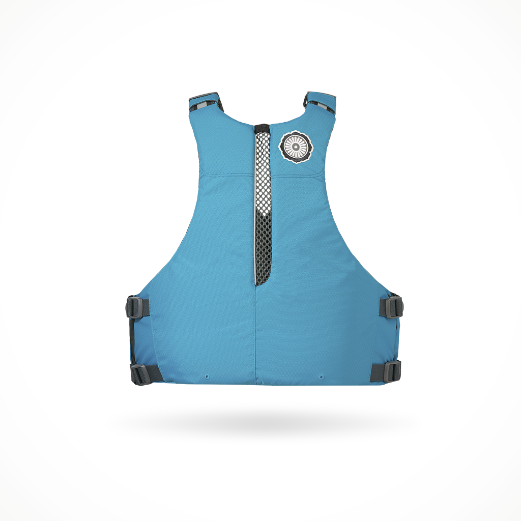 Product image: Paddling Astral PF Ds E Ronny Water Blue, shown from the back.